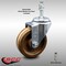Service Caster 4 Inch SS High Temp Phenolic Wheel Swivel 10mm Threaded Stem Caster SCC SCC-SSTS20S414-PHSHT-M1015 - alternate 3